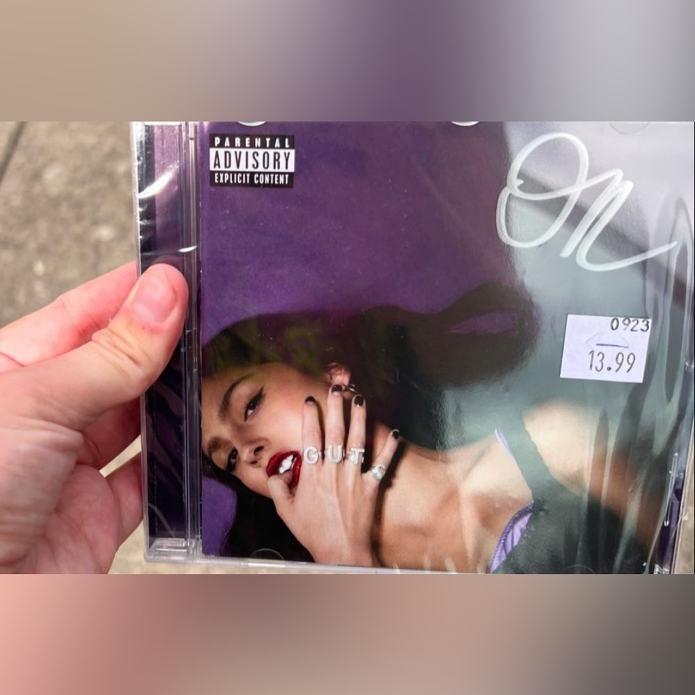 Olivia Rodrigo Signed Cd